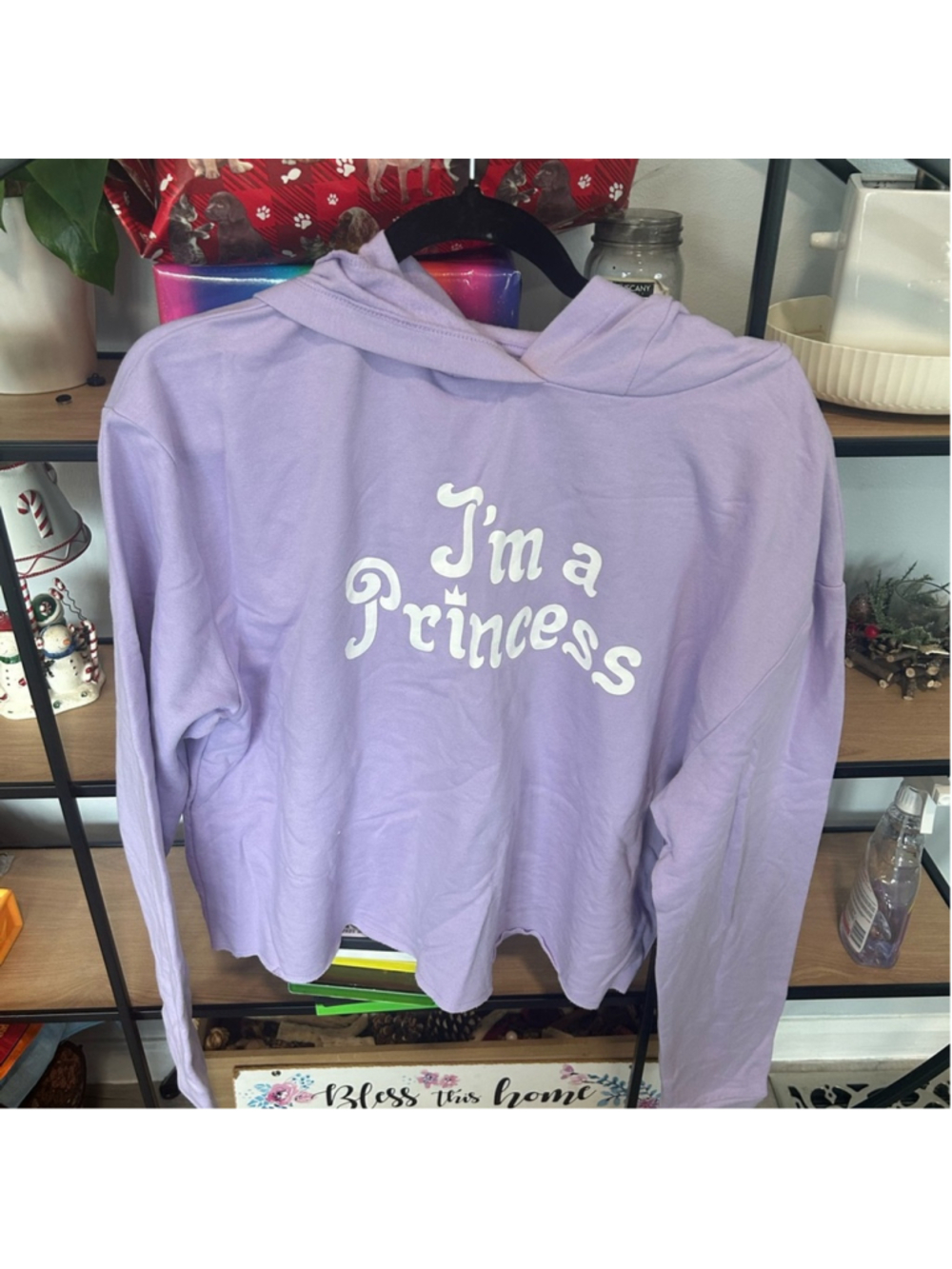 Celebrate It Lavender 'I'm a Princess' Hoodie